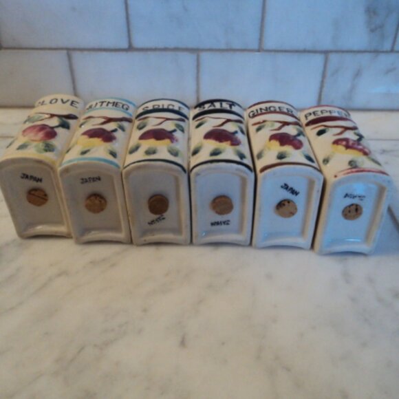 vintage ceramic spice books~Japan - Picture 3 of 8